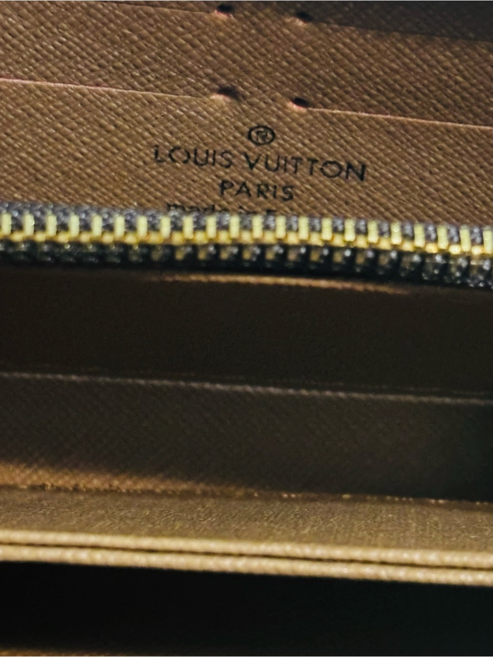 Brown Monogram Long Zip Wallet - Picture 7 of 8